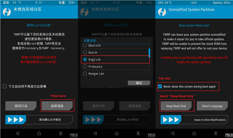 Redmi Note Twrp