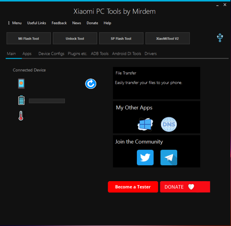 Xiaomi PC Tools Xiaomi Tools